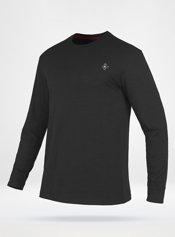 Men's Long Sleeve Cotton T-Shirt
